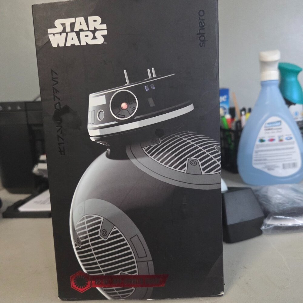 Sphero Star Wars BB-9E App Enabled droid used box opened